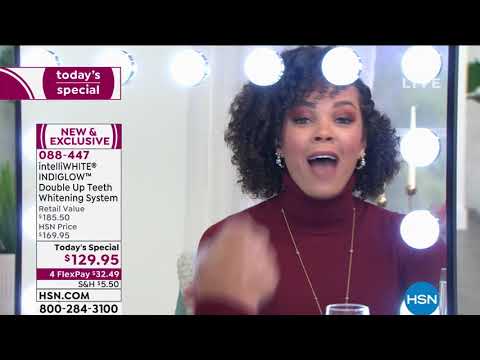 intelliWHiTE INDIGLOW Double Up Teeth Whitening System