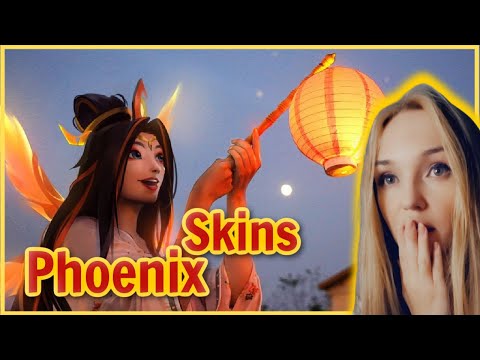Phoenix Skins - Seraphine, Xayah, Anivia - League of Legends