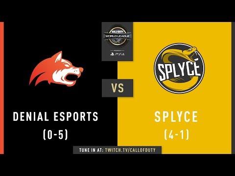 Denial Esports vs Splyce | CWL Pro League 2019 | Division B | Week 4 | Day 3