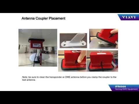IFR6000 - Viavi Solutions (Aeroflex) - Test des équipements de mesure de distance des avions (DME)
