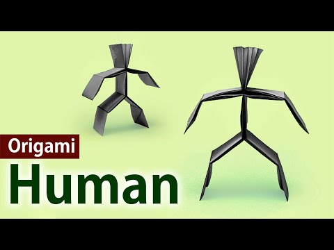 DIY Human Easy Origami Tutorial