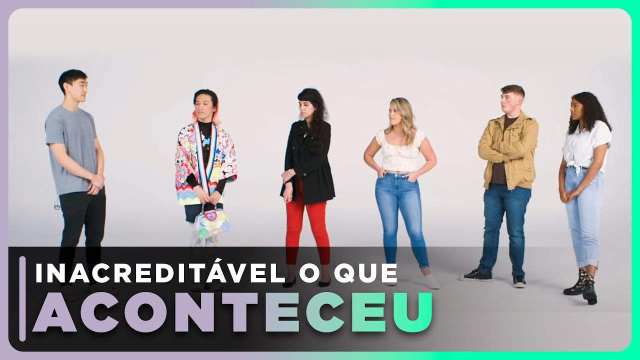 Teste de QI com três mulheres e três homens. Elas com doutorado eles ensino médio