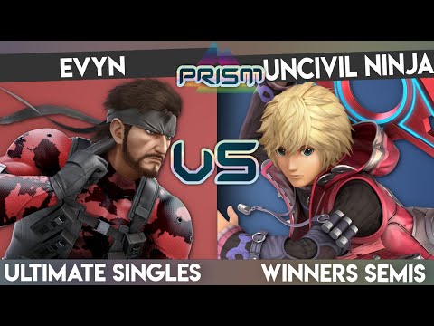 PRISM 188 - Evyn (Snake) vs. Uncivil Ninja (Shulk) - Winners Semis - Smash Ultimate Singles
