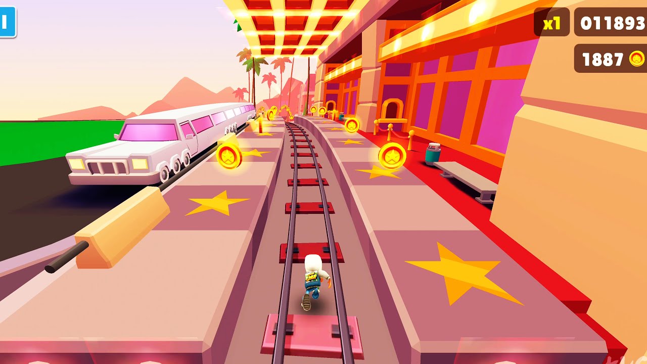 Subway Surfers Hollywood gameplay tutorial