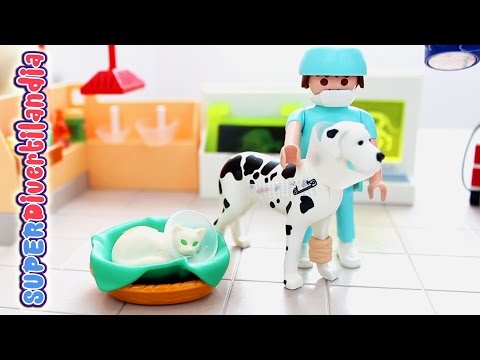Clínica Veterinaria de Playmobil City Life.