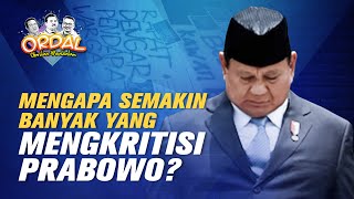Mengapa Semakin Banyak yang Mengkritisi Presiden Prabowo?