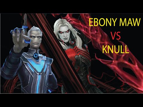 EBONY MAW VS KNULL | EBONY MAW WBL | EBONY MAW MARVEL FUTURE FIGHT