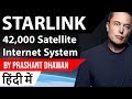 Elon Musk S Starlink Project क्या है 42000 Satellites To Be Launched Current Affairs 201