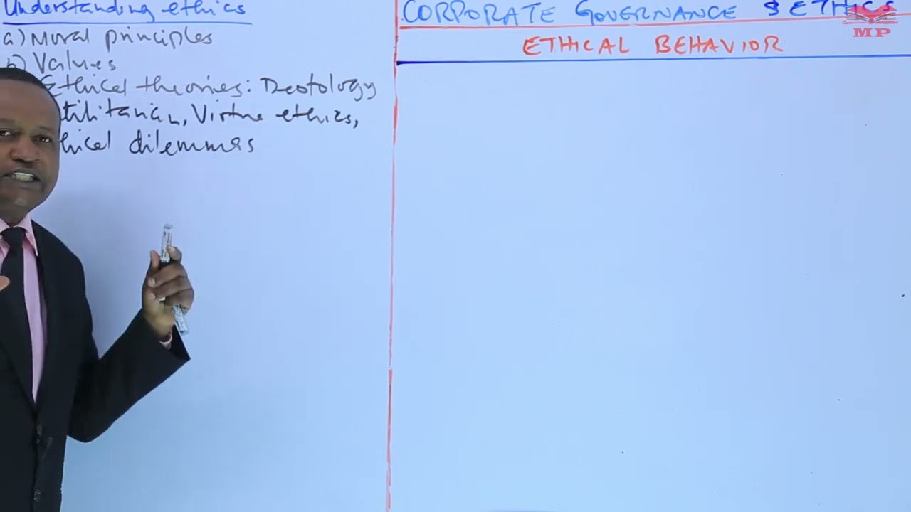 Understanding Ethics, Morality, Values and Integrity