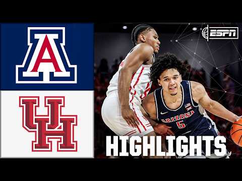 Arizona Wildcats vs. Houston Cougars | Full Game Highlights | ESPN College Basketball
