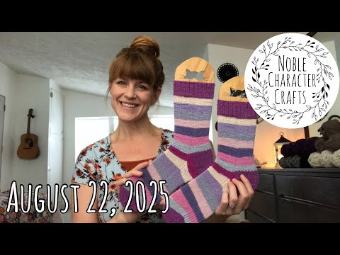 Noble Character Crafts - August 22, 2025 - Knitting & Crocheting Podcast 