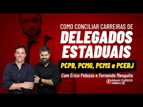 Como conciliar DELTA Estadual - PCPB, PCMG, PCMS e PCRJ com Érico Palazzo e Fernando Mesquita