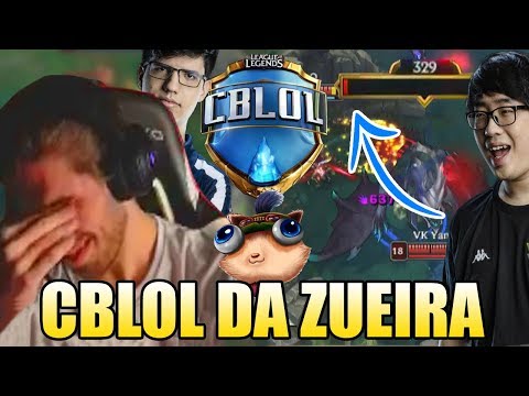 RAKIN RESERVA E ROUBO DE DRAGÃO INACREDITÁVEL DO LACTEA - CBLOL DA ZUEIRA