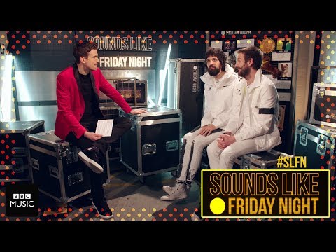 Greg James chats backstage with Kasabian at Sounds Like Friday Night