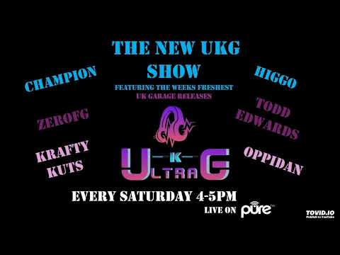 #118 New UK Garage Live with Ultra G: Champion, Oppidan, Higgo, Todd Edwards, MJ Cole, Krafty Kuts