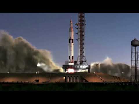 Călătorie spațială / Lansare în spațiu a rachetei spațiale NASA