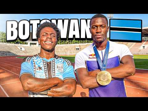 iShowSpeed Races Gold Medalist Letsile Tebogo