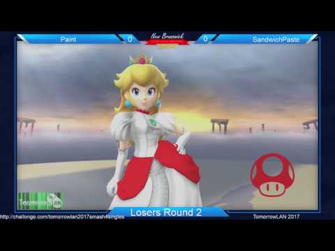 TomorrowLAN 2017 - Paint (Peach) vs. SandwichPaste (Duck Hunt) Losers Round 2 - Singles