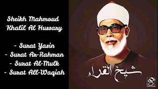 Download lagu Syaikh MAHMOUD KHALIL AL-HUSARY - surat Yasin, al Mulk,ar Rahman,al Waqiah mp3