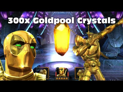 MCOC 300x Goldpool Crystal Opening!!! 5 Star Goldpool???