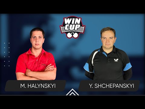 21:45 Mykola Halynskyi - Yurii Shchepanskyi West 6 WIN CUP 26.06.2024 | Table Tennis WINCUP