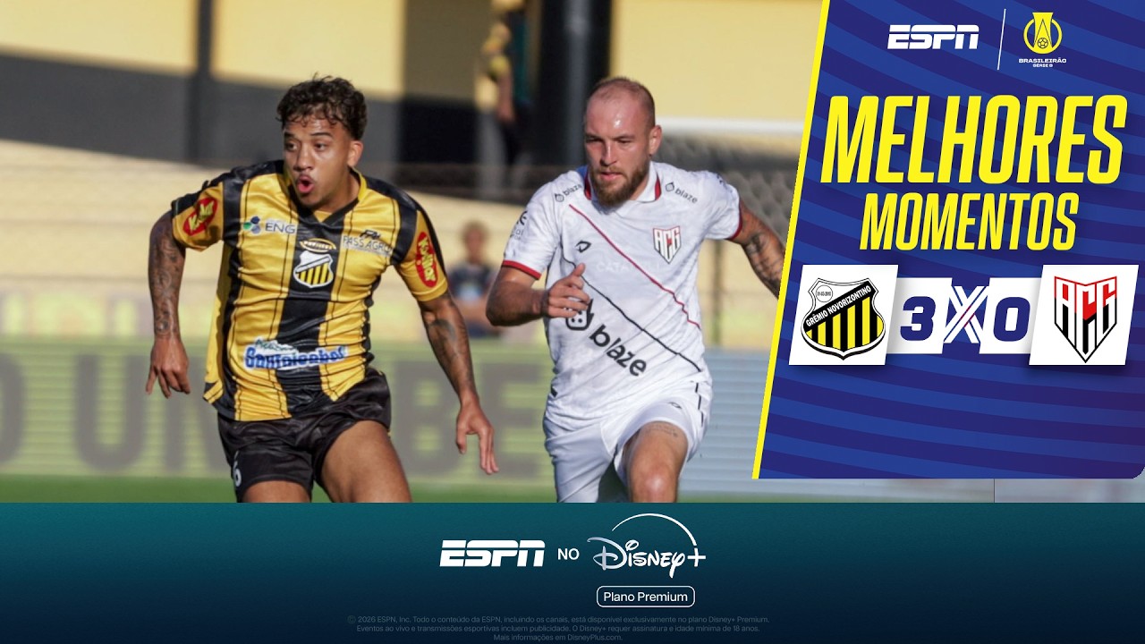 Novorizontino vs Atlético Goianiense highlights