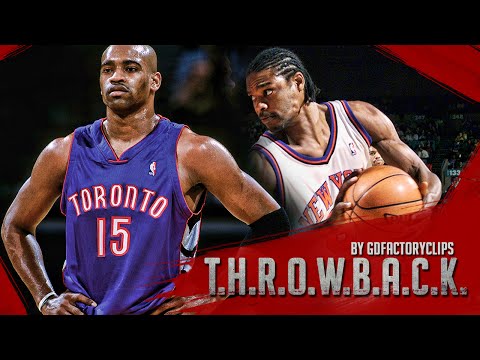 Throwback: Latrell Sprewell 25 vs Vince Carter 36 Full Duel Highlights 1999.12.22 Knicks vs Raptors