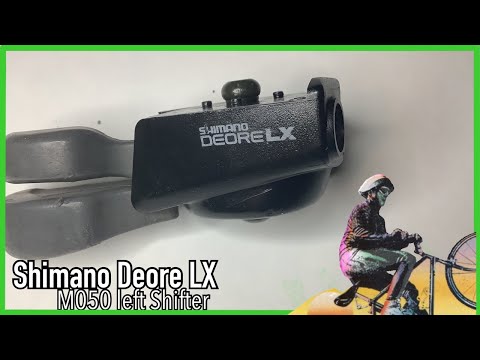 Pt.2 Shimano LX 3 speed M050 M060 left shifter:Rebuild service overhaul dissembly