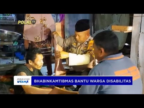 BHABINKAMTIBMAS POLRES PALOPO BANTU WARGA DISABILITAS
