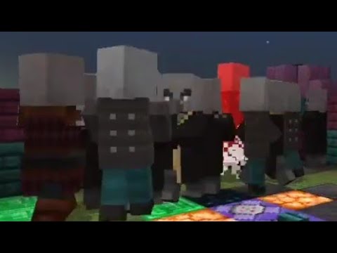 Minecraft Pillager vs Vindicator vs Evoker!
