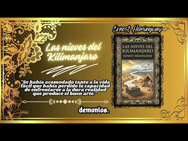 Vídeo relacionado con Las Nieves del Kilimanjaro: Historia clásica traducida y adaptada para estudiantes de español, nivel B1-B2. (Graded Readers for Spanish Learners)