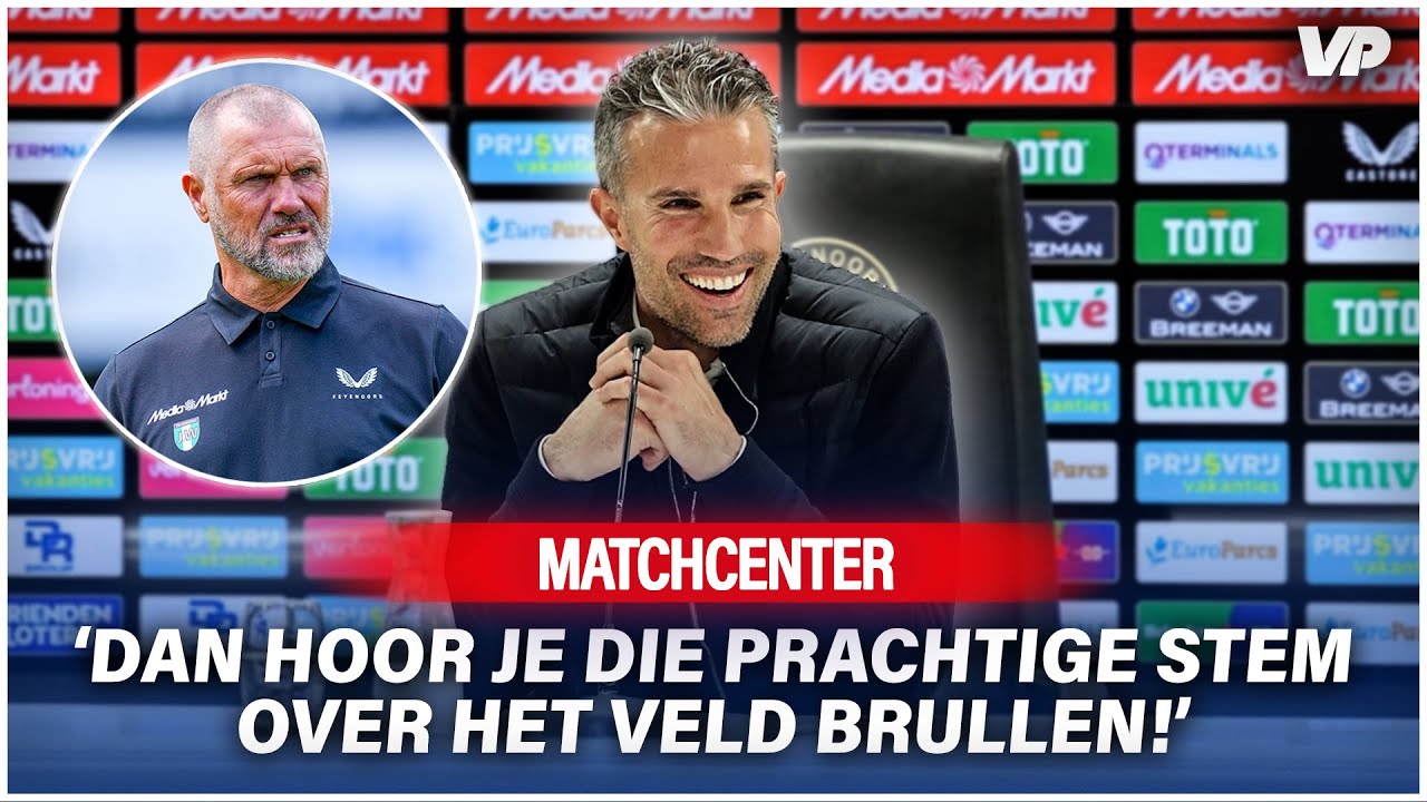 Thumbnail for article: 'Meelevende' Van Persie lacht om assistent: 'Daar geniet ik wel van'