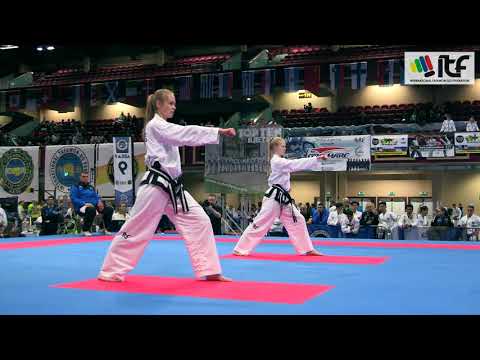 ITF WCH2017 IRELAND - Patterns Junior Female 1 Dan