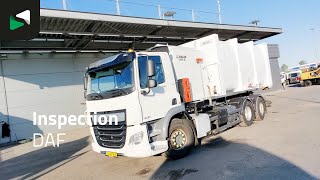 Xe tải chở r&aacute;c DAF CF 300 6X2 NL-truck Zoeller Lotos Seitenlader chain system Autom | H&igrave;nh ảnh 4 - Autoline