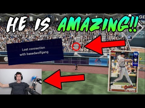 99 Diamond Cal Ripken Jr. is AMAZING!! MLB The Show 17 Diamond Dynasty