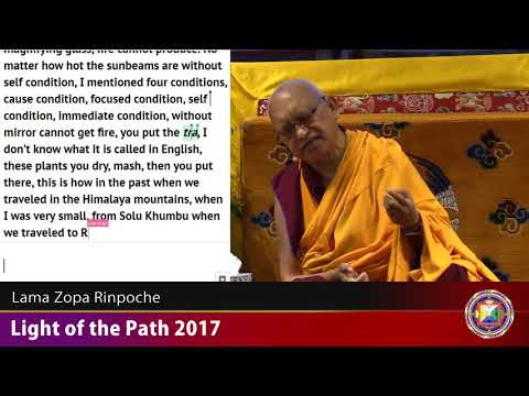 20170904 1930 LZR LOP KC, USA - Bodhichitta. Verses to satisfy sentient beings. How to work for FPMT