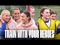 Alex Greenwood, Ella Toone & Lucy Bronze | Kids Train With Their Lionesses Heroes | M&S Food