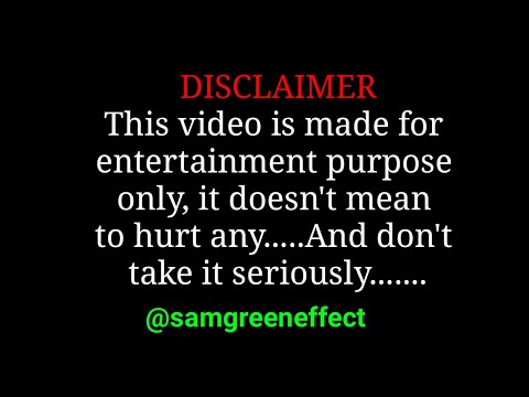 Disclaimer sound effect (Copyright Free Disclaimer) Free Download | #samgreeneffect