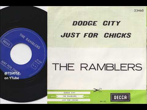 The Ramblers – Just For Chicks [1963 Tittyshaker / Surf Rock UK - Belgium picture sleeve]