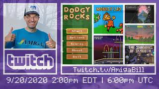9/20/2020 Commodore Amiga Variety Stream - New Games Shadow of Sergoth, Dodgy Rocks & Classic Unreal