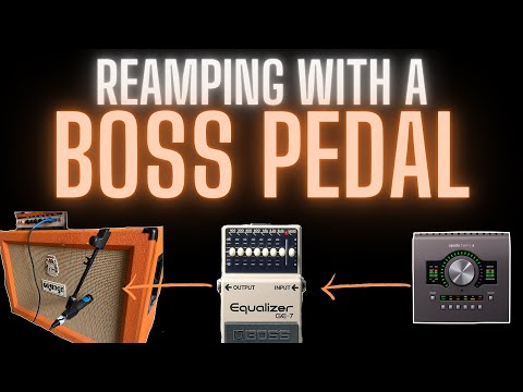 REAMPING with a BOSS Pedal | How To Reamp Using ANY BOSS Pedal
