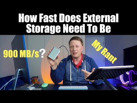 How Fast Does External Storage Need To Be For Average Users?