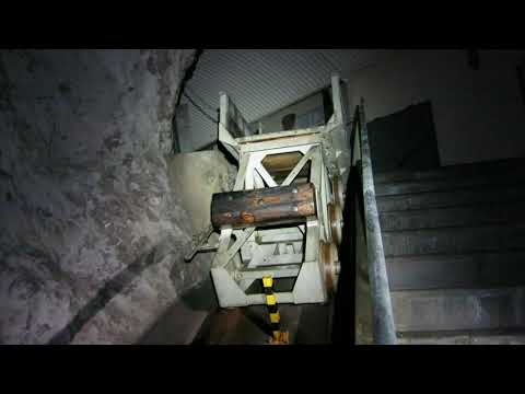 Festung de La Braye - Schrägaufzug - Berggang - military funicular La Braye - funiculaire