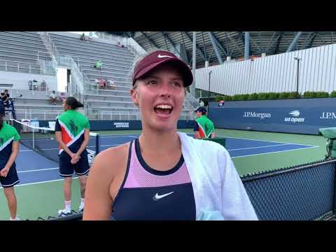 17 Year Old Linda Fruhvirtova Wins at 2022 US Open