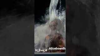 power of h2so4 #short #sulphuricacid #aliceinwonderland