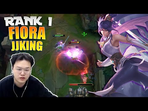 JJking Fiora vs Vayne - Perfect KDA