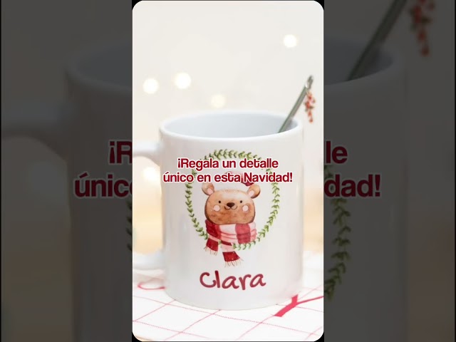 Vídeo relacionado con Milu - Taza térmica con grabado (210 ml), idea de regalo personalizado para cumpleaños o Navidad, unisex