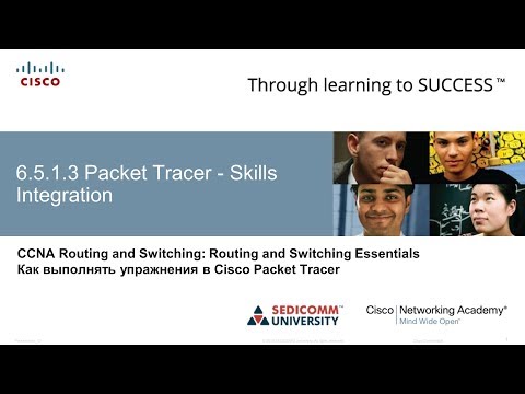 Курс Молодого Бойца Часть 1 2020 CCNA 1 ITN 6.5.1.3 Packet Tracer - Отработка практических навыков