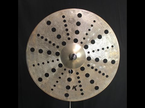 Zildjian 21" K Custom Special Dry Trash Crash - 1675g (video demo) image 2