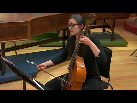 Isabel Esain and Reiko Ichise play Simpson's Divisions on a Ground in F major